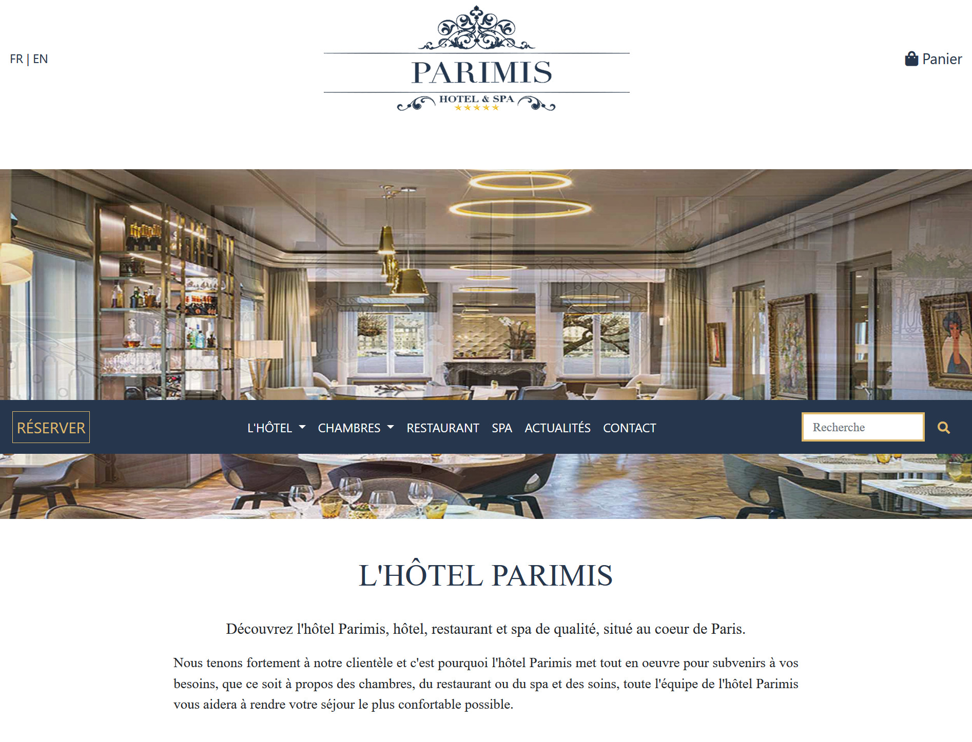 preview du site de Florian Mazelier